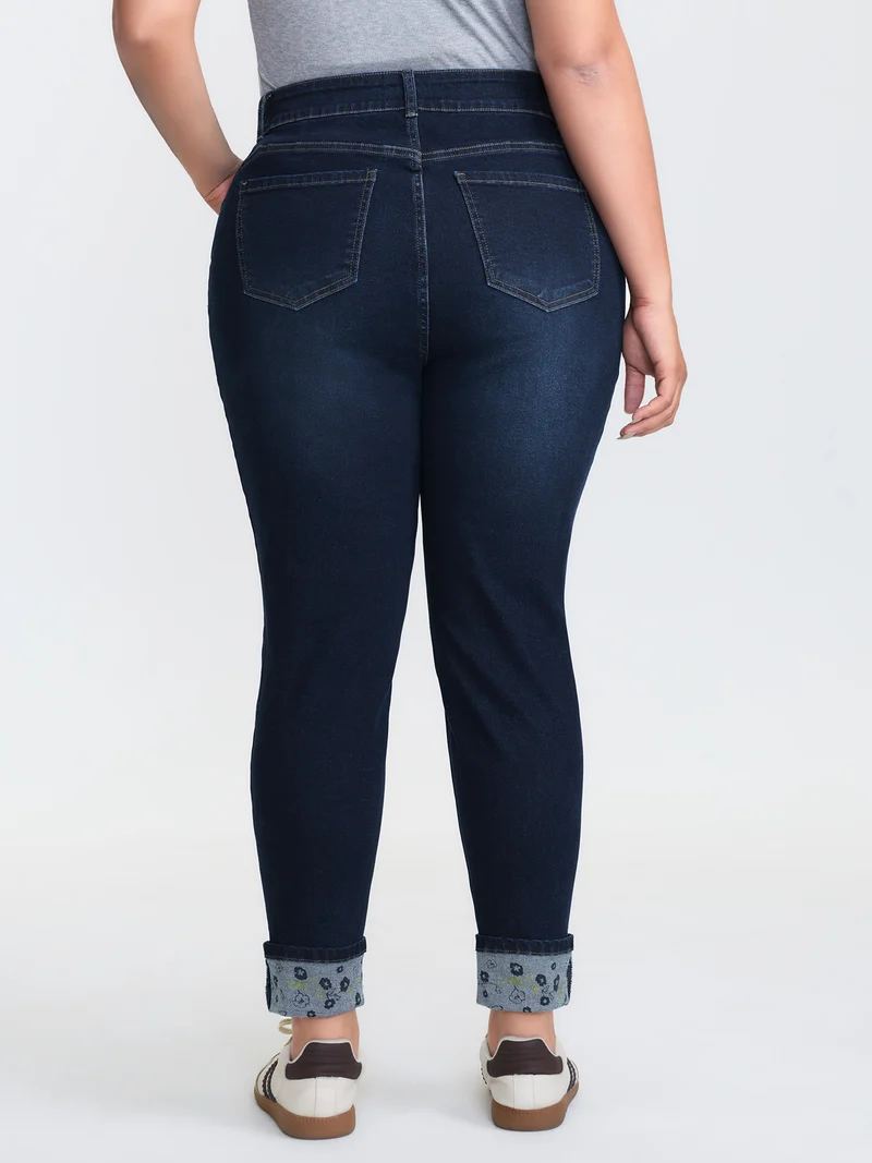 Mid Rise Skinny-Fit Jeans