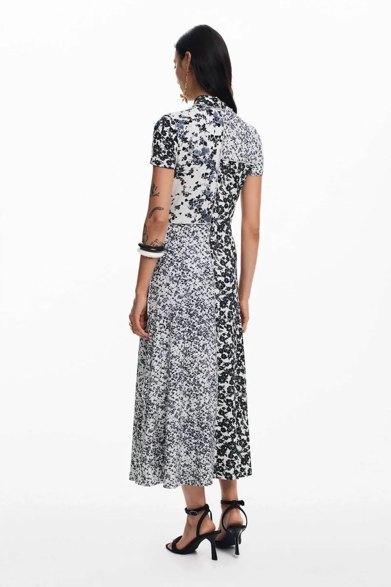 Robe longue imprimé floral