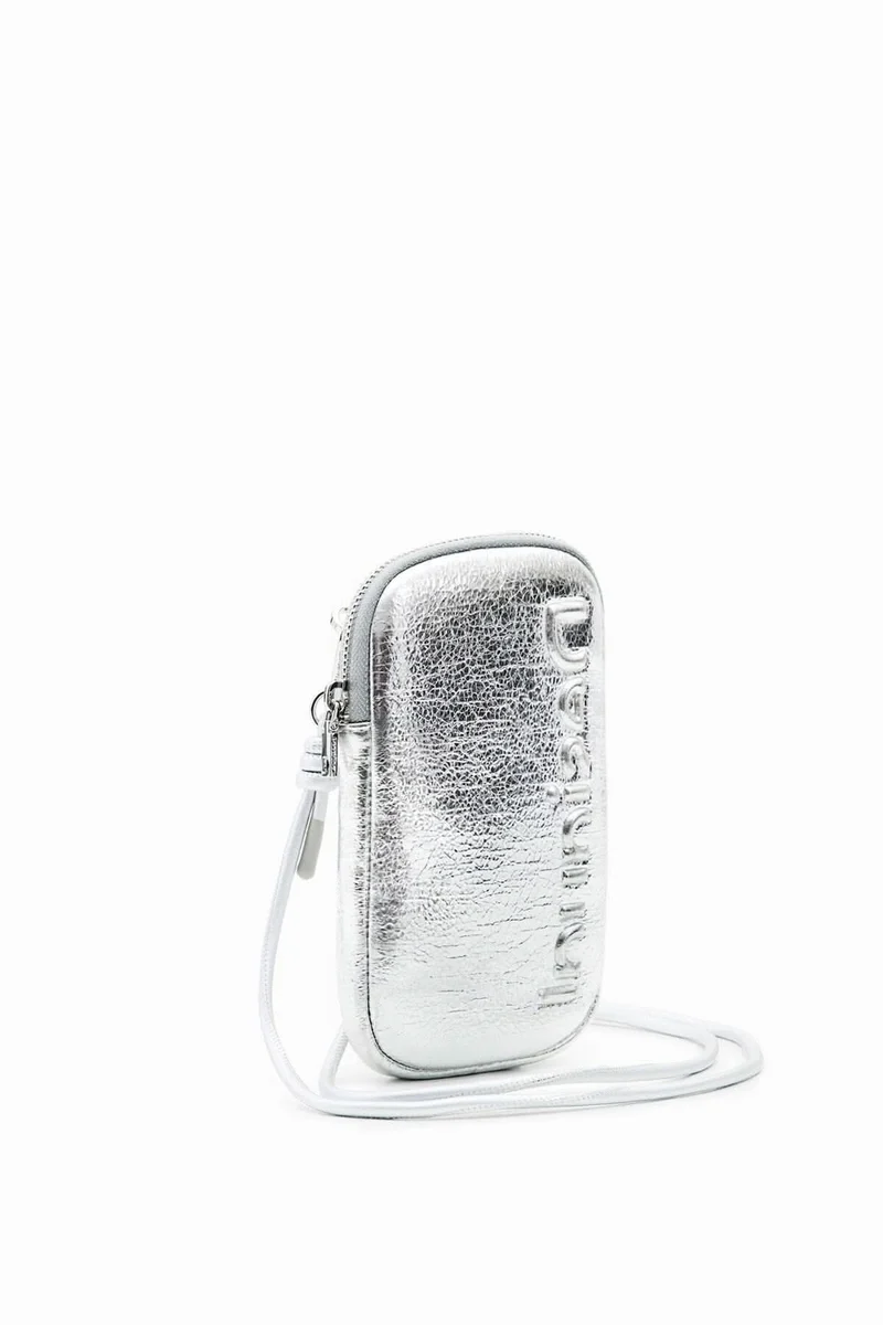Porte-smartphone portefeuille effet cuir