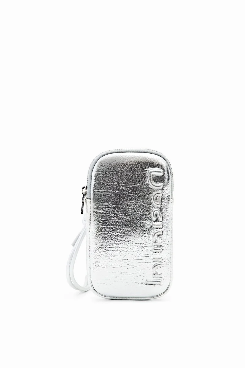 Porte-smartphone portefeuille effet cuir