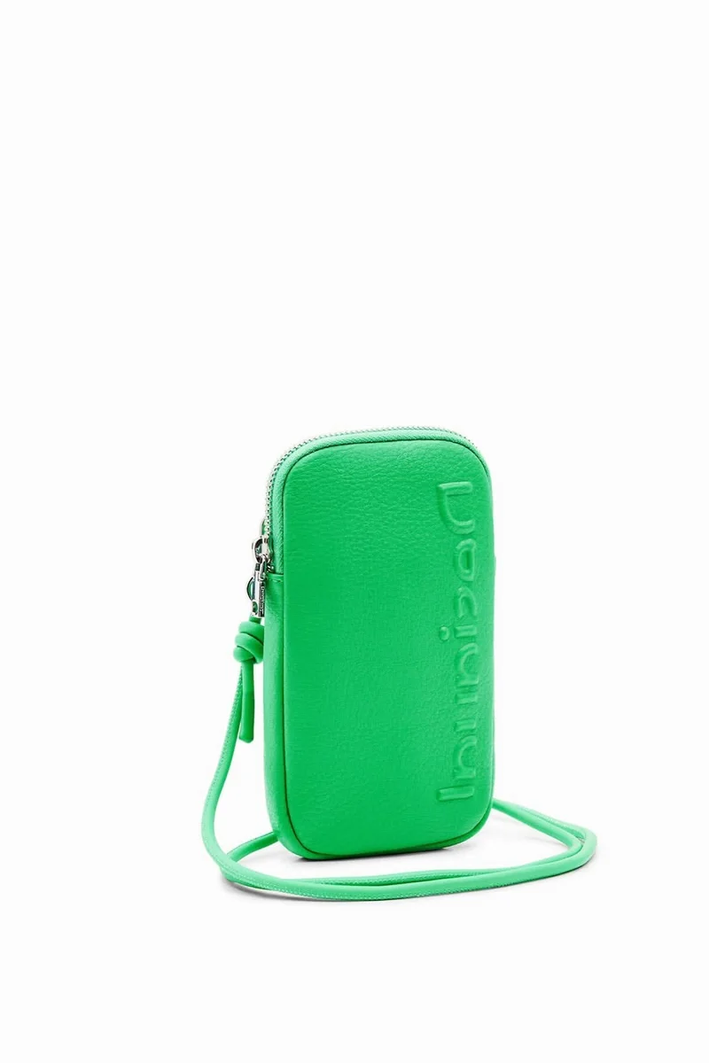 Porte-smartphone portefeuille effet cuir