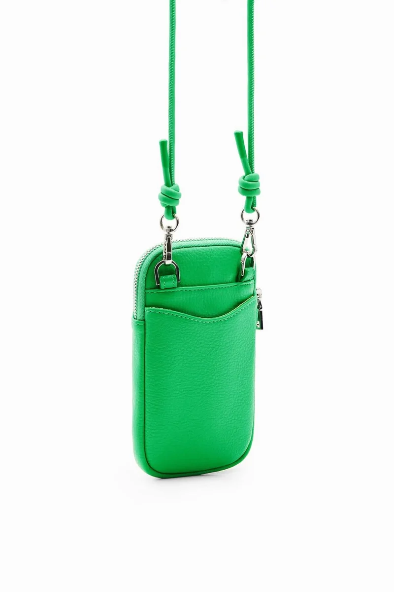 Porte-smartphone portefeuille effet cuir