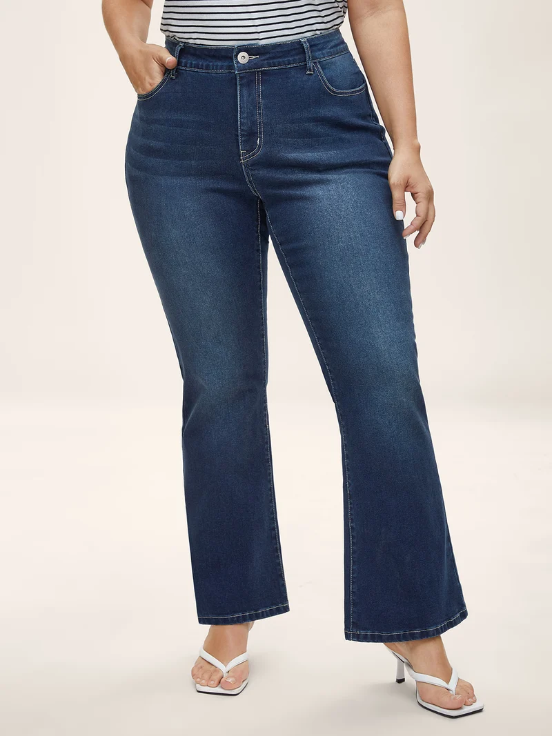 Slim & Sculpting Bootcut Jeans