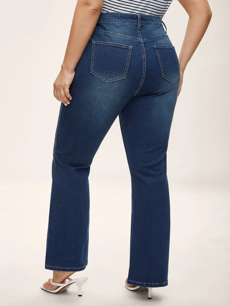 Slim & Sculpting Bootcut Jeans