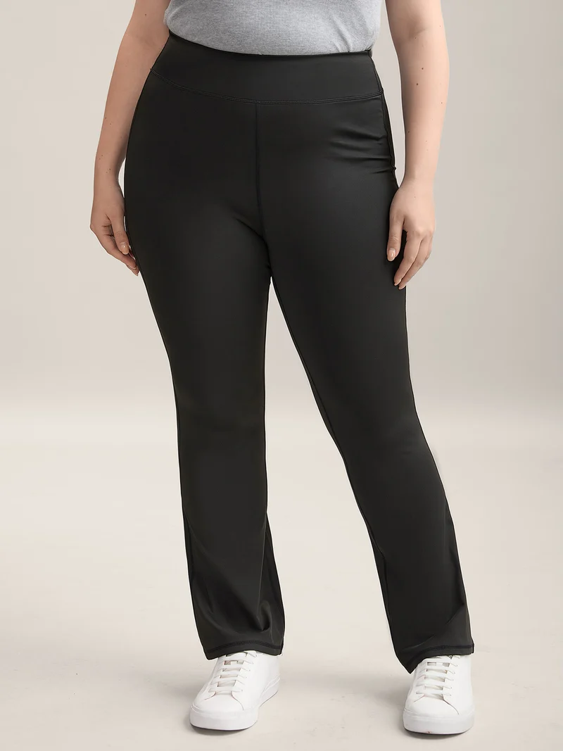 Wide Waistband Yoga Stretch Tight Pants