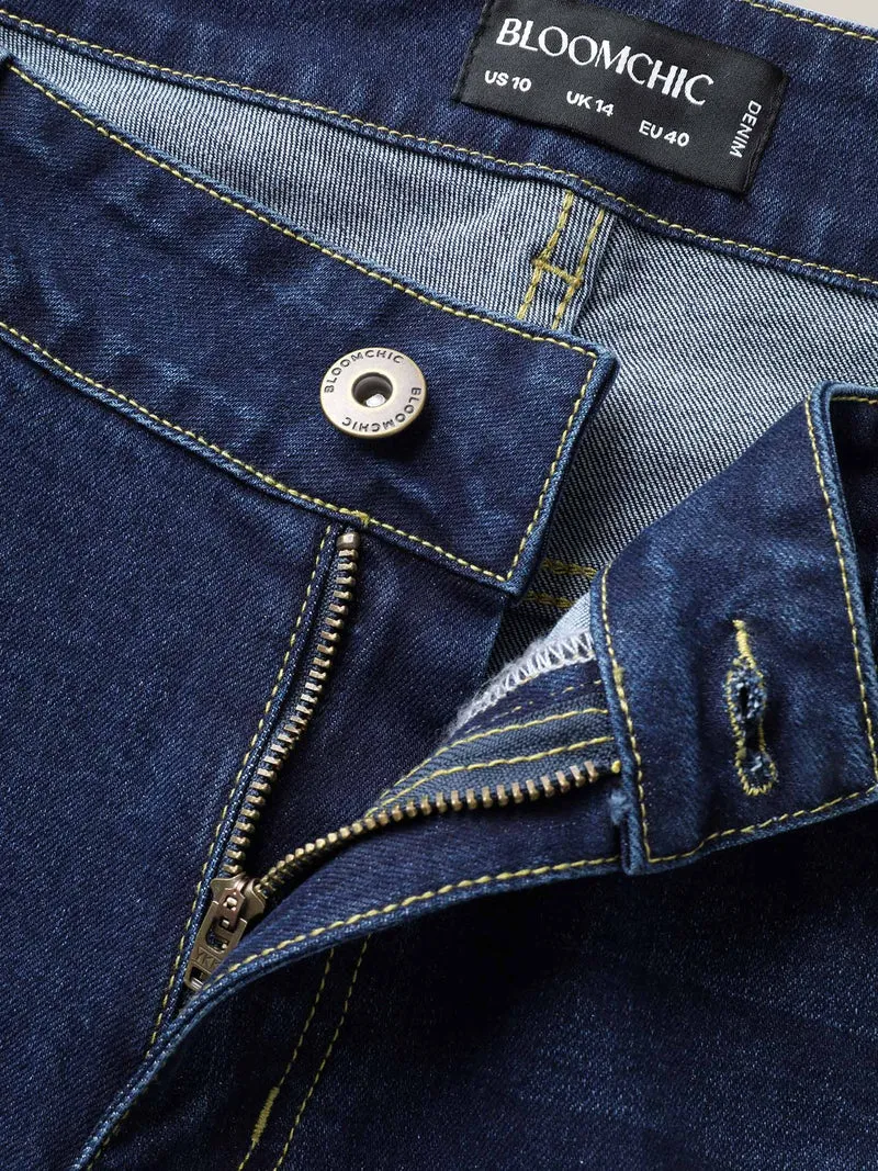 Mid Rise Skinny-Fit Classic Jeans