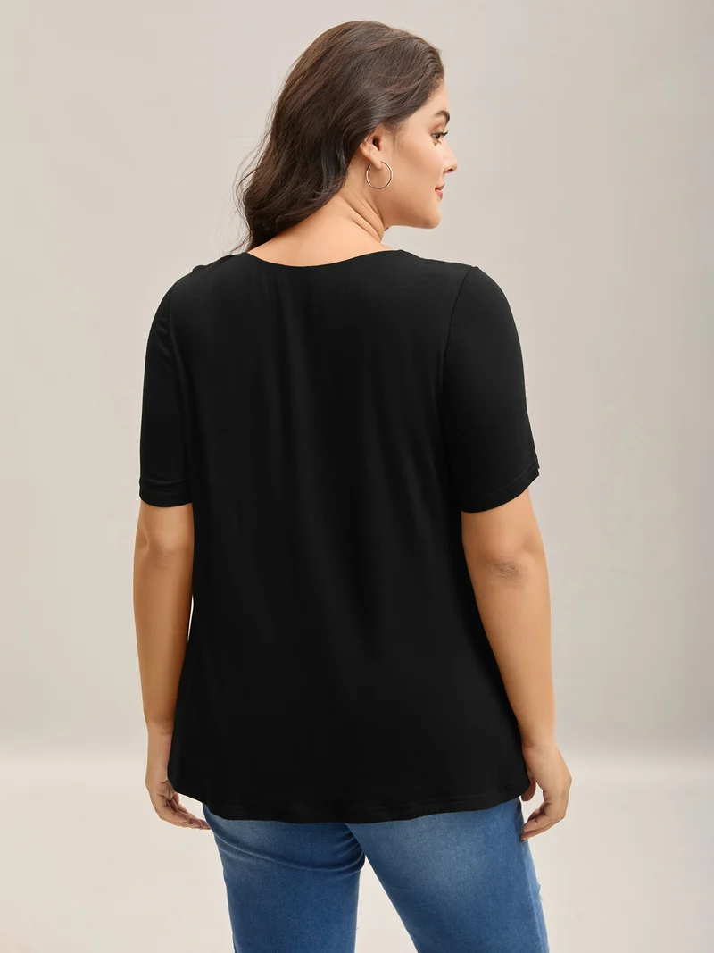 Supersoft Fitted V-Neck T-Shirt