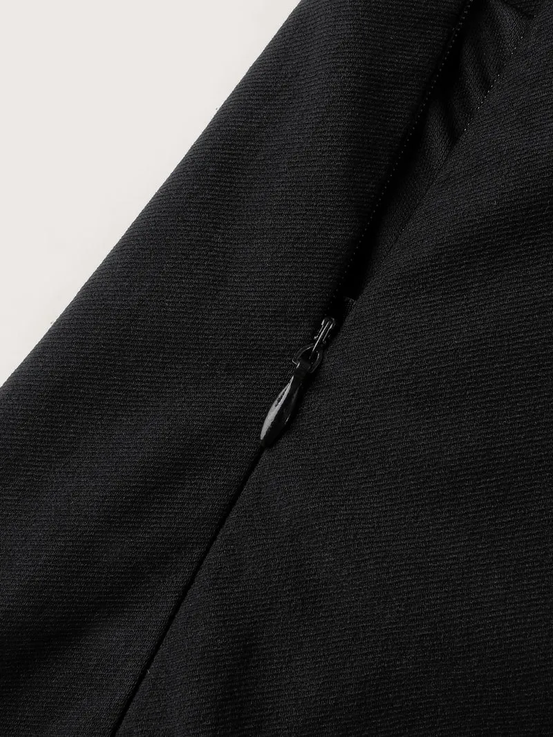 Pleated Built-In Shorts Mini Skirt