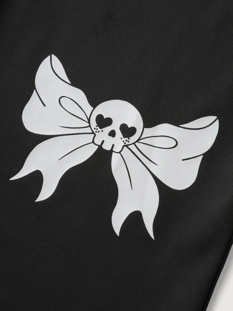 Knee-Skull Element Skinny-Fit Leggings