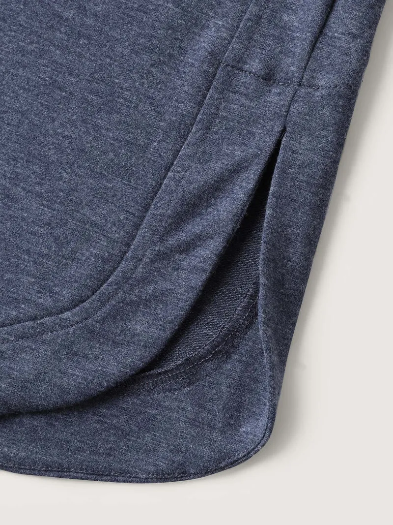 Waist Drawstring Split Hem Wide-Leg Pants