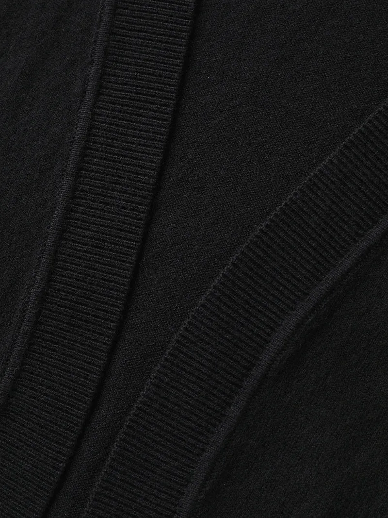 Supersoft Arc Swing Front-Open Lightweight Cardigan