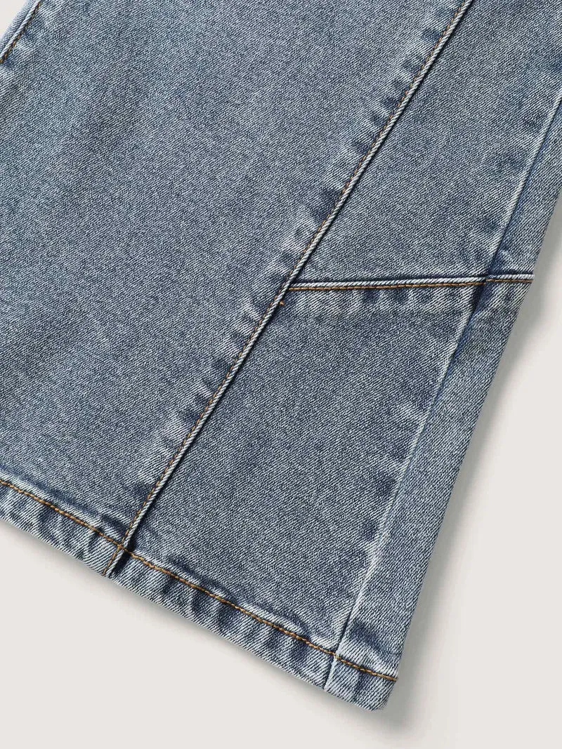 Sand Wash Bootcut Mid-Rise Jeans