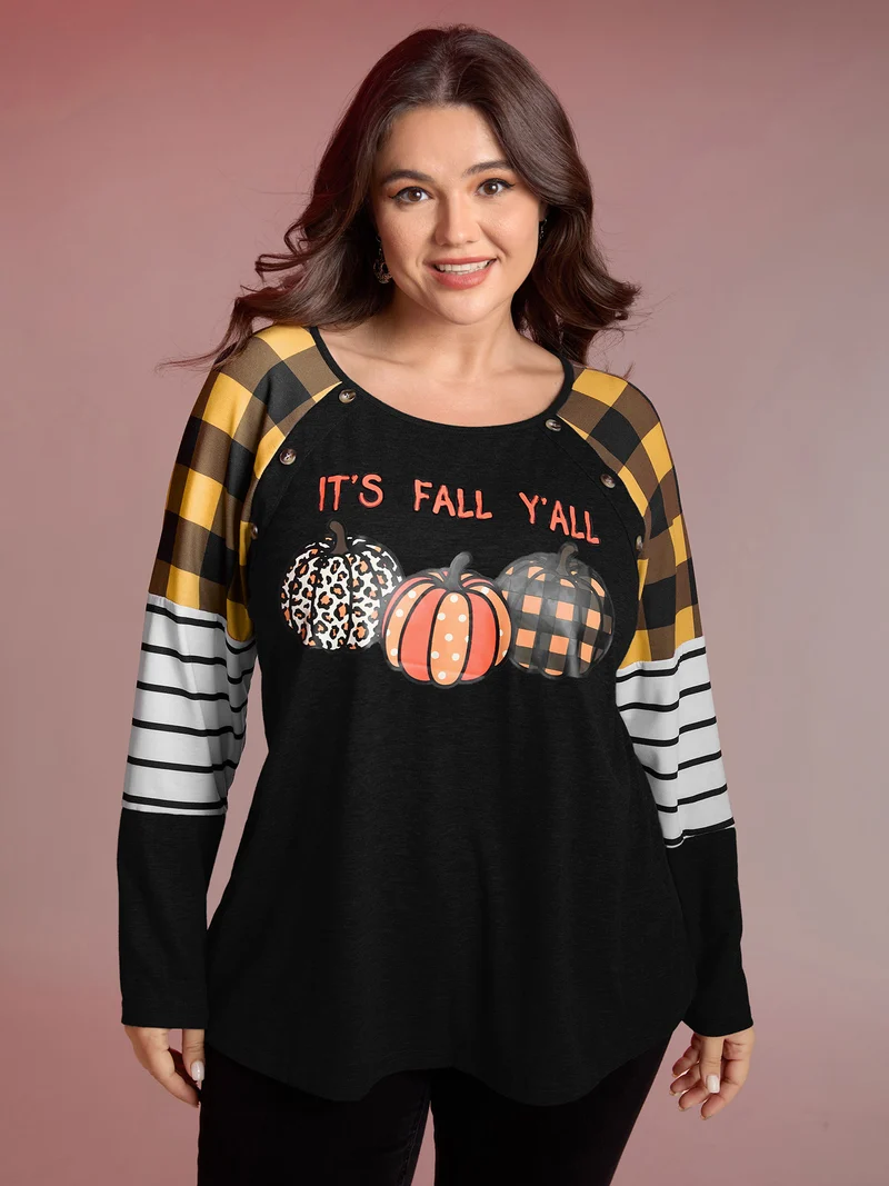 It's Fall Y'all Print T-Shirt