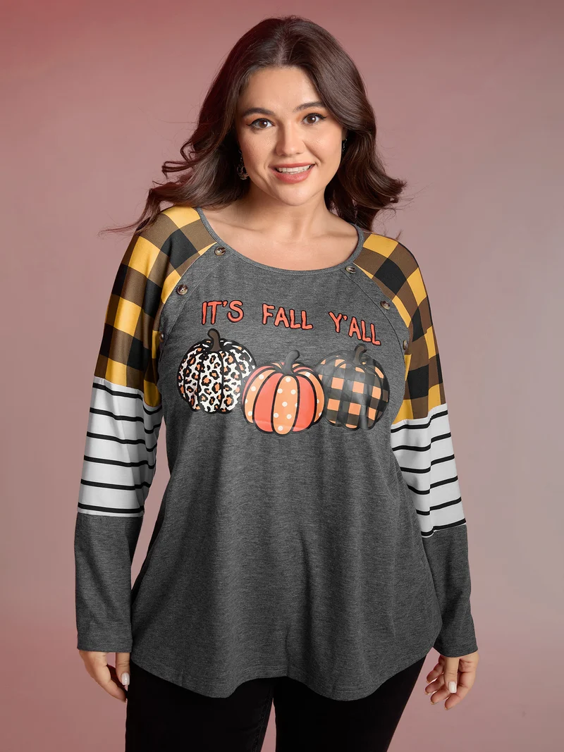 It's Fall Y'all Print T-Shirt
