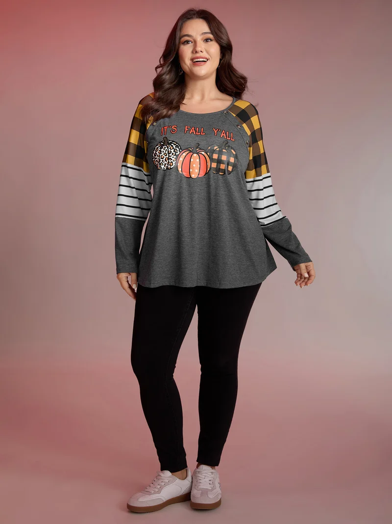 It's Fall Y'all Print T-Shirt