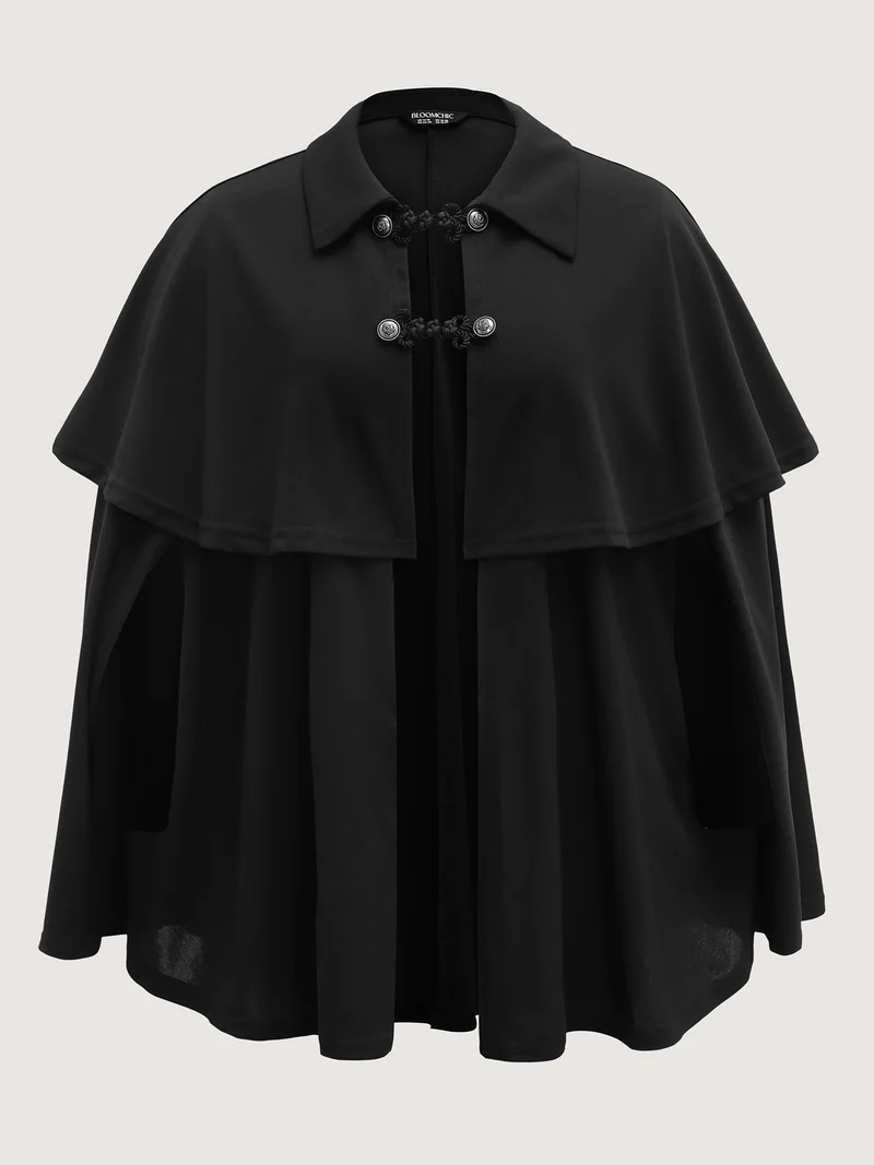 Halloween Gothic Stretchy Cloak Jacket