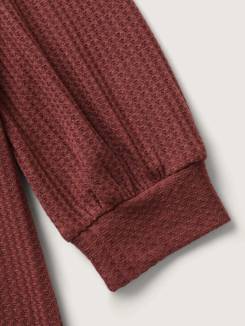 Ribbed Stretchy Turtle Neck T-Shirt