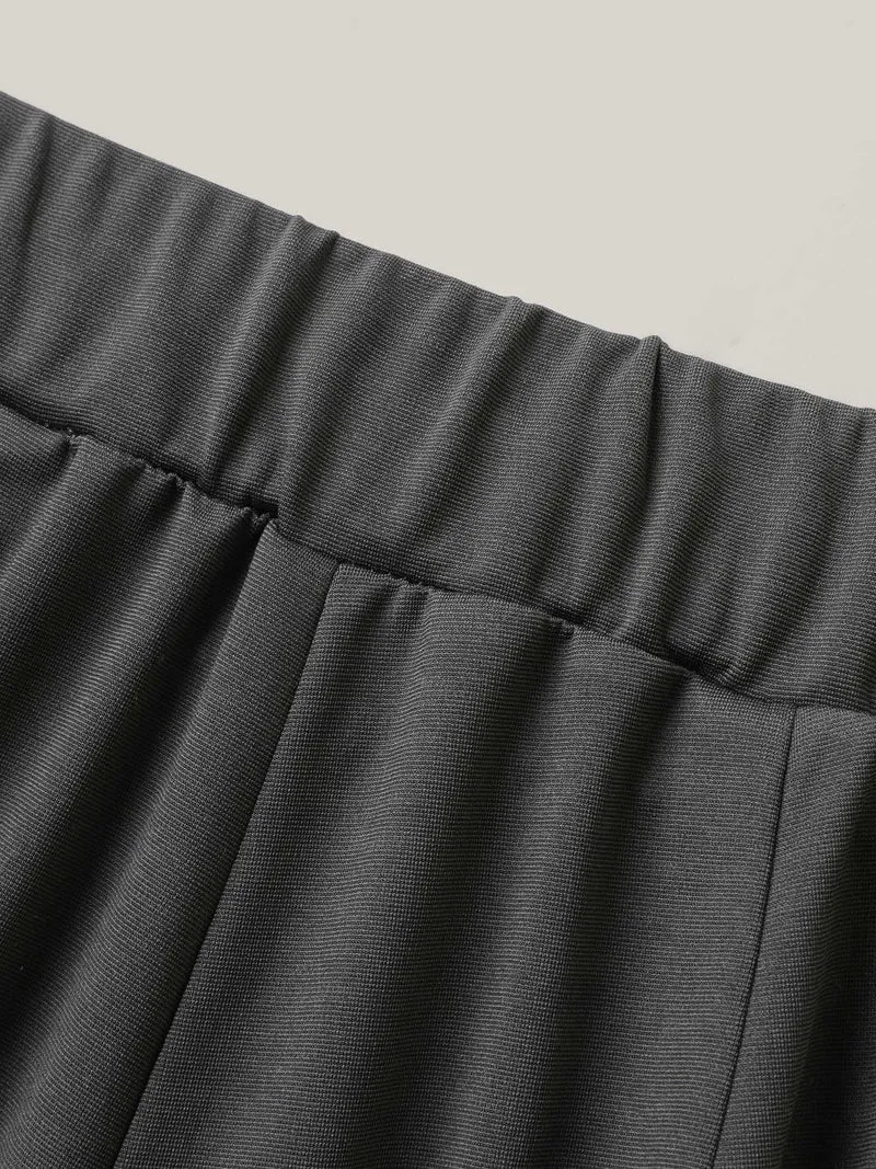 Button No-Waist Gap Pull On Pants