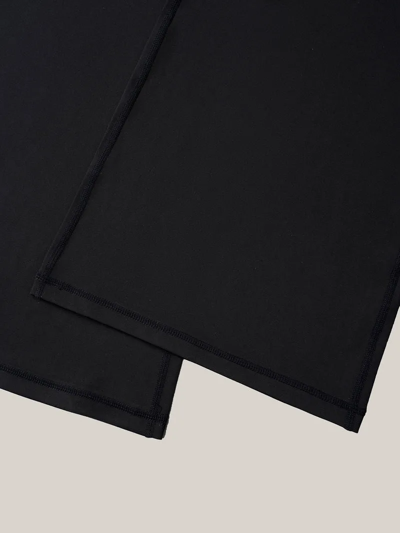 Ruched Wide Waist Pockets Tight Pants