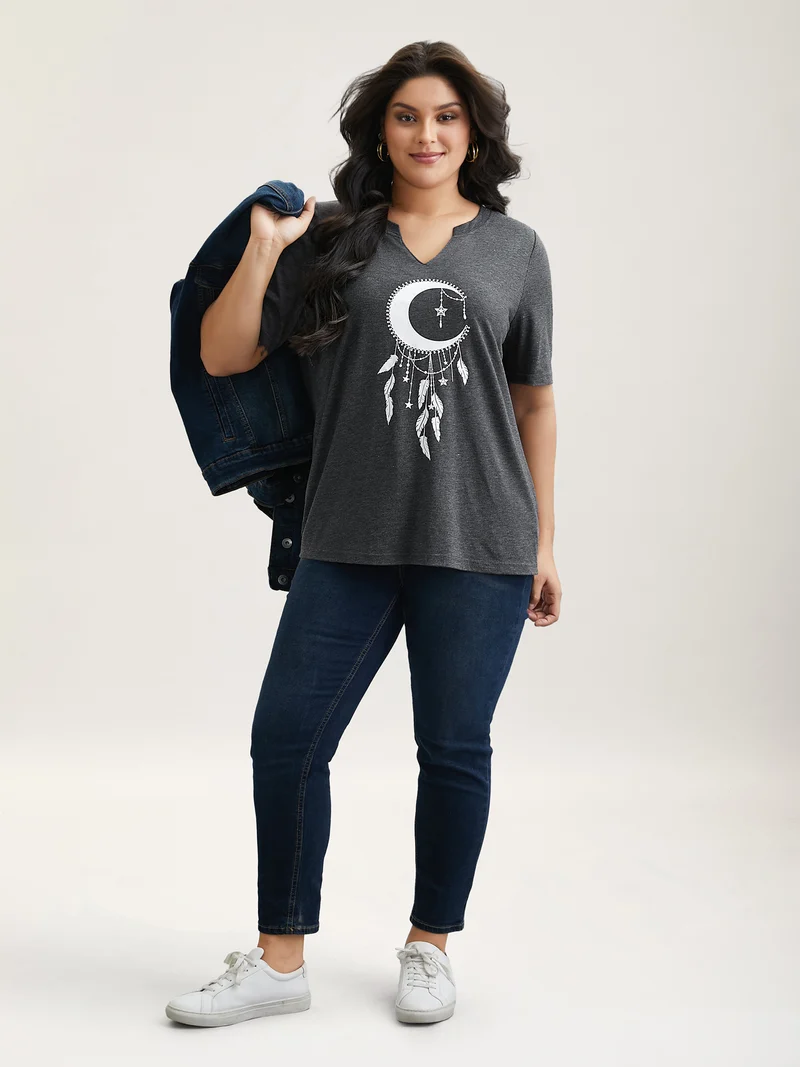 Dream Catcher Fitted T-Shirt