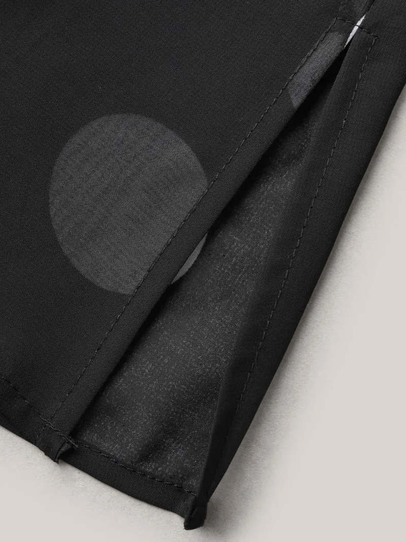 Polka Dot Chiffon Sheer Open-Front Kimono