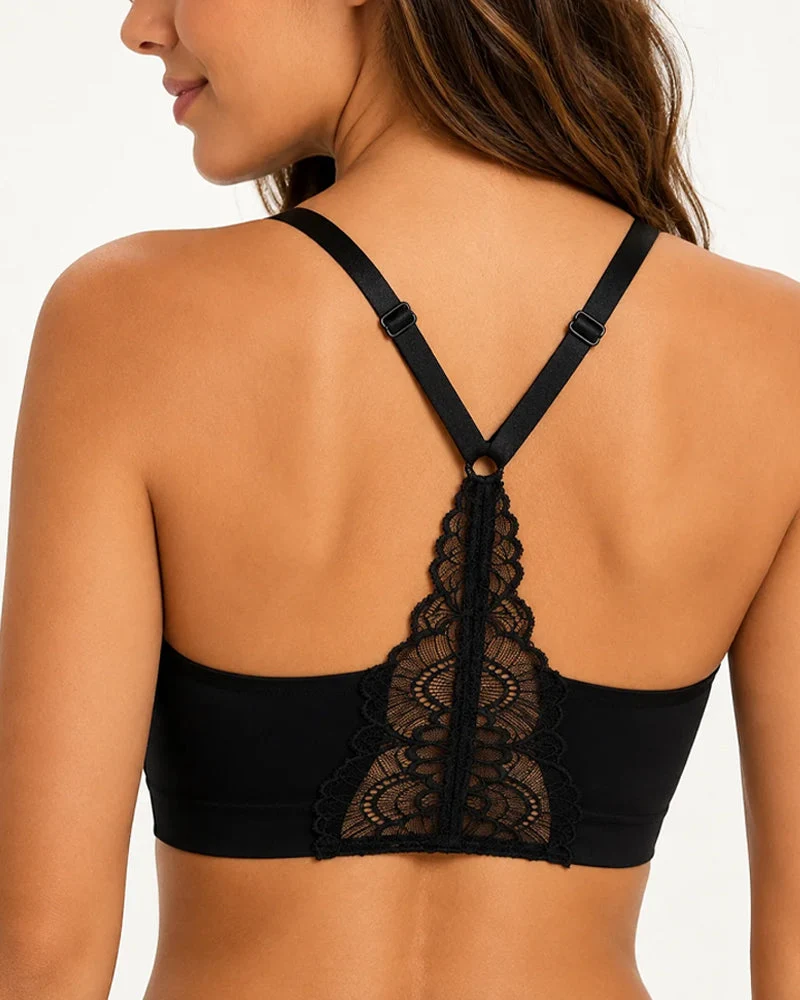 Soutien-Gorge Dentelle Dos Nu Sans Fil