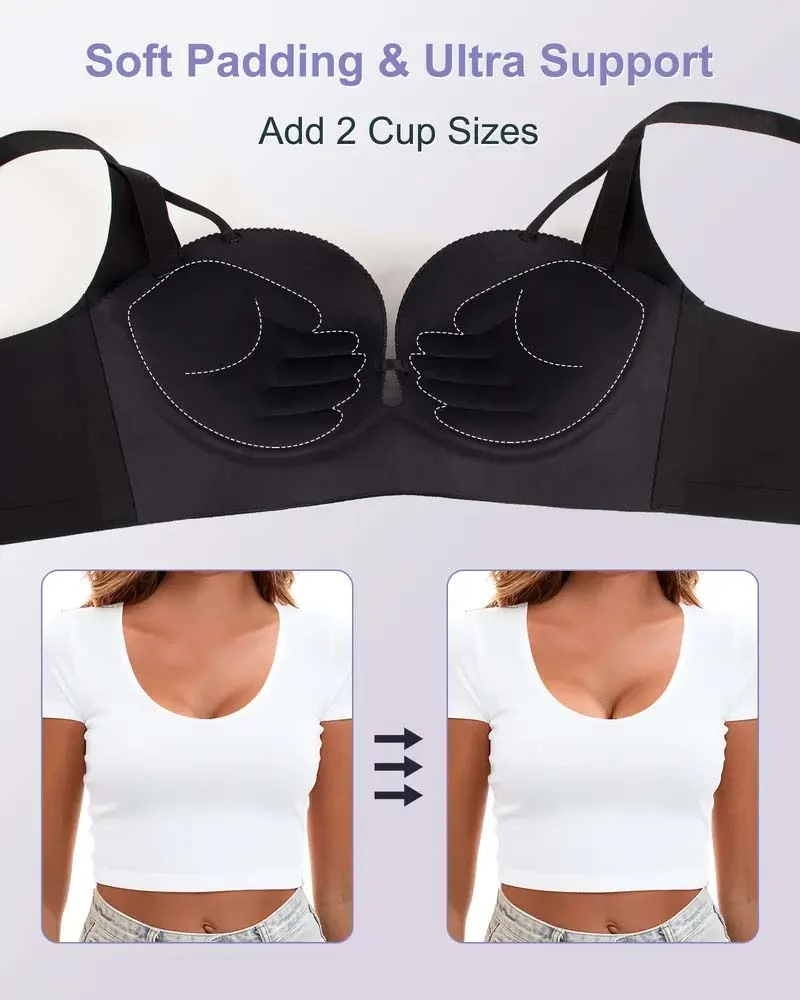 Soutiens-Gorge Push-Up Sans Armature Pour Femmes