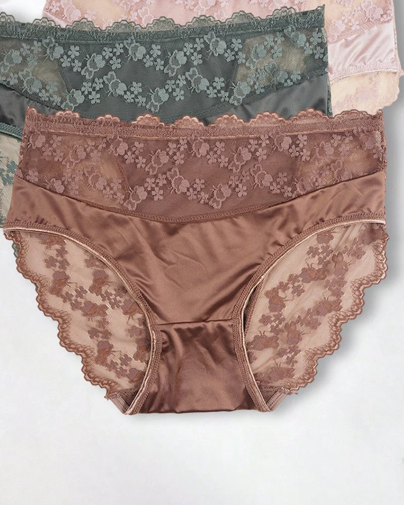Culotte Uni Dentelle