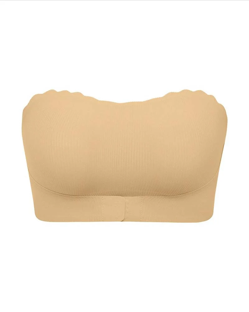 Lingerie Femme Bord Vague Sans Bretelles