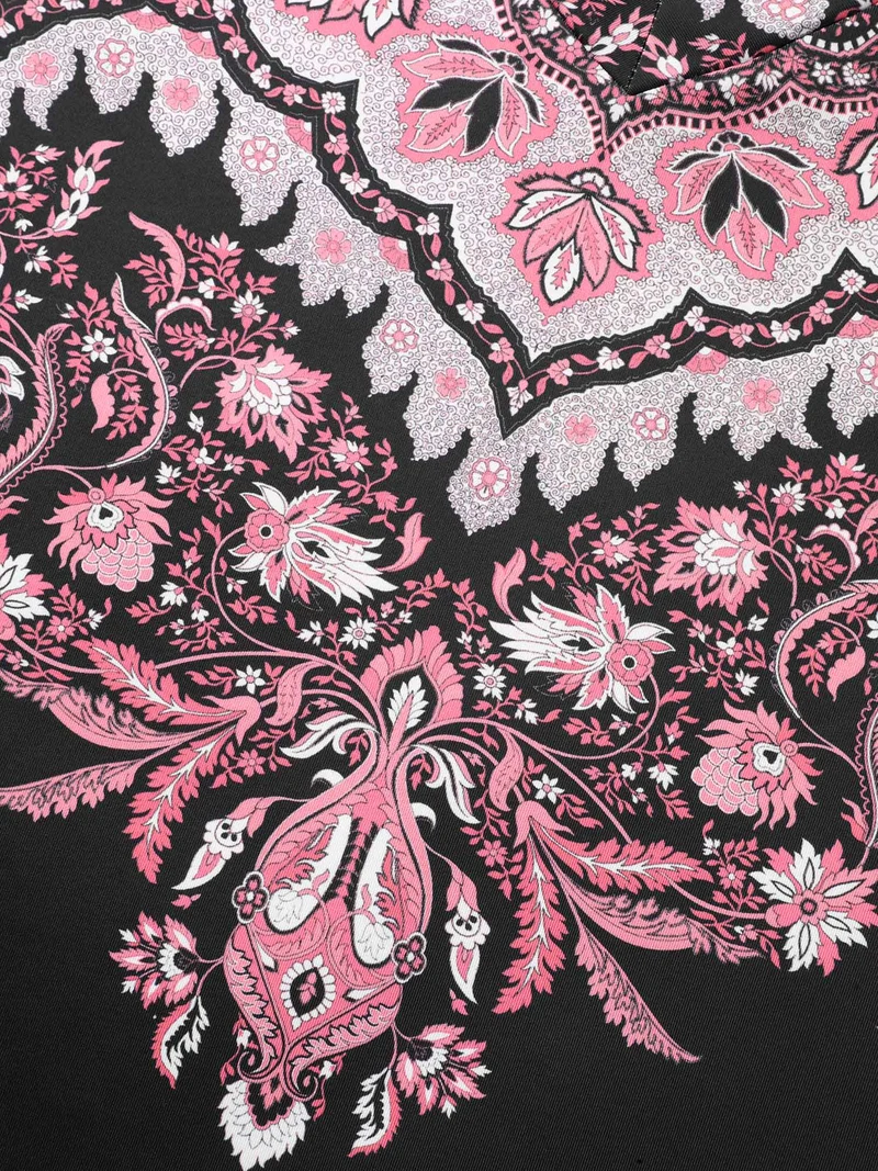 Stretchy Boho Print Full Sleeve T-Shirt