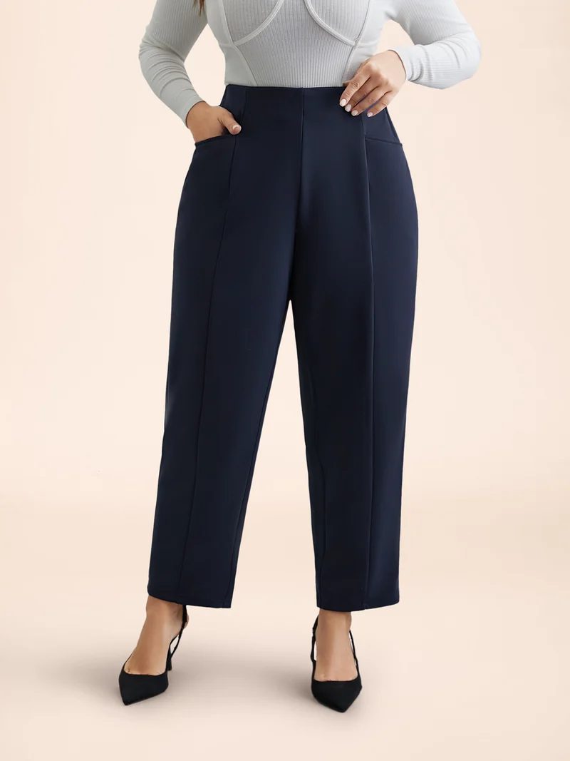 No-Waist Gap Straight Leg Pants
