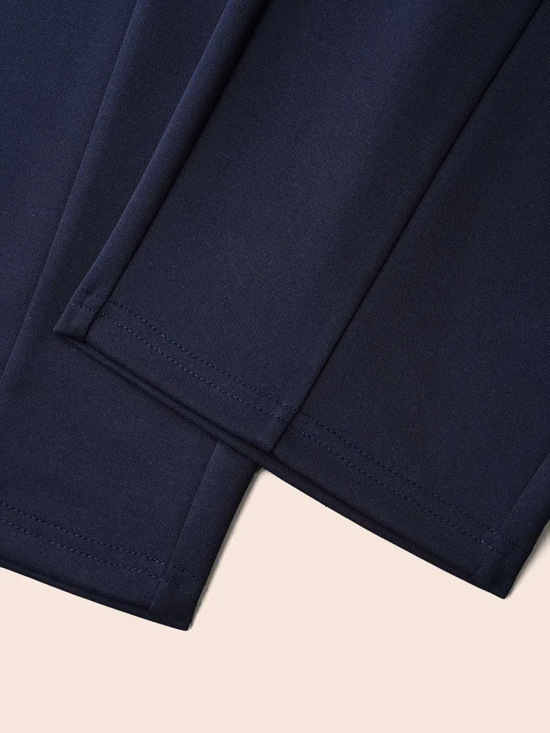 No-Waist Gap Straight Leg Pants