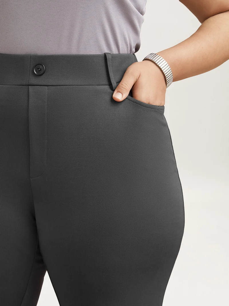 No-Waist Gap High Rise Flared Pants