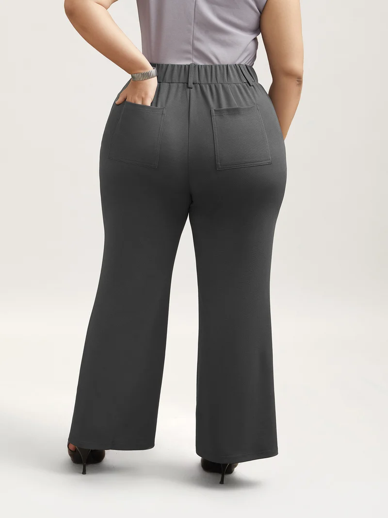 No-Waist Gap High Rise Flared Pants