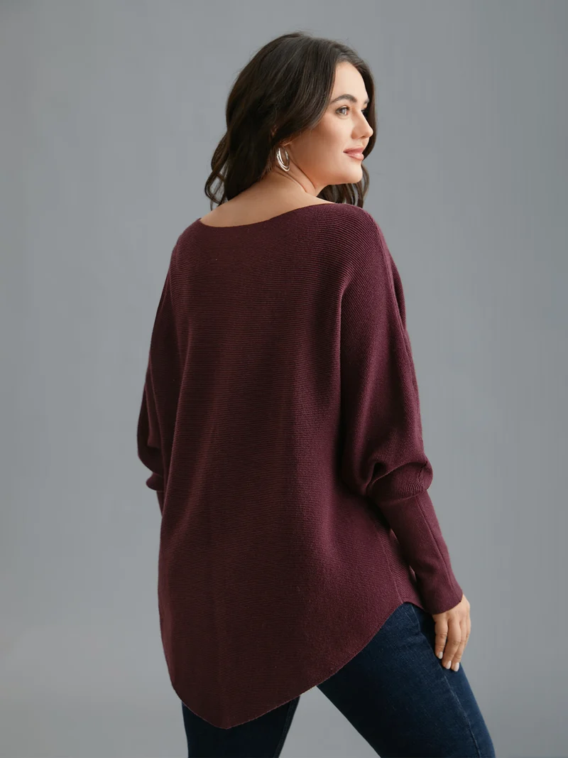 Supersoft Essentials Solid Dolman Sleeve Pullover