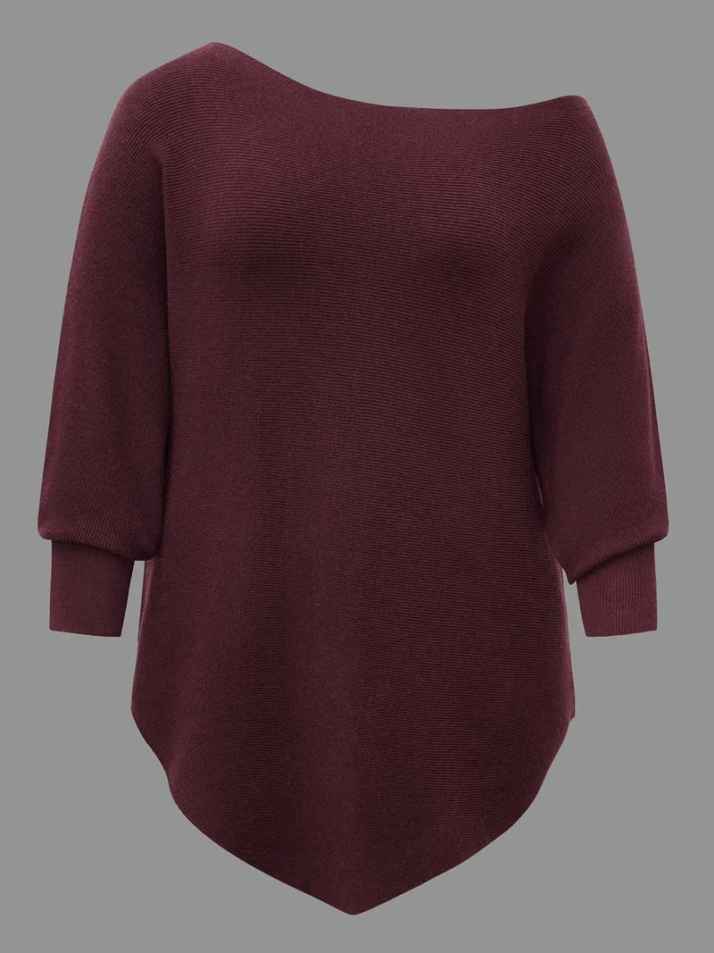 Supersoft Essentials Solid Dolman Sleeve Pullover