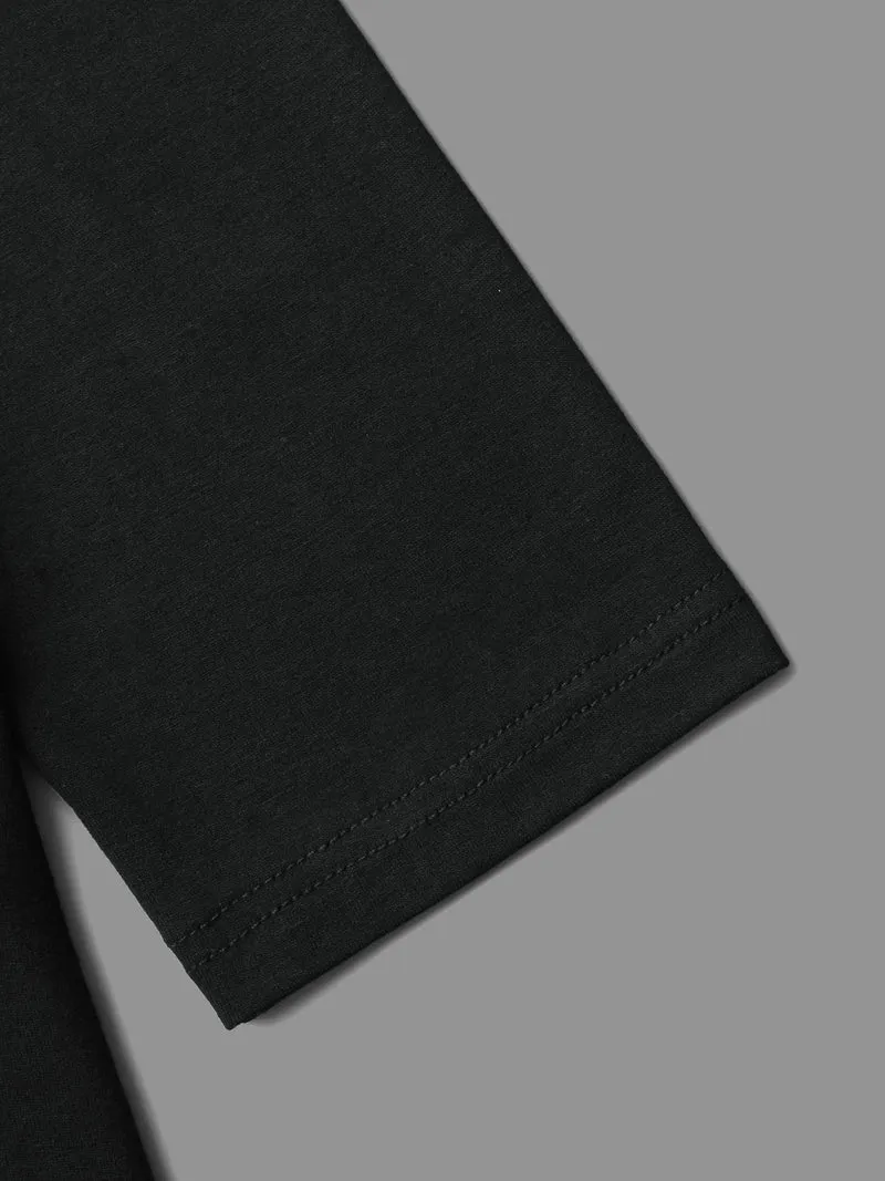 Supersoft Essentials Solid Mock Neck T-shirt