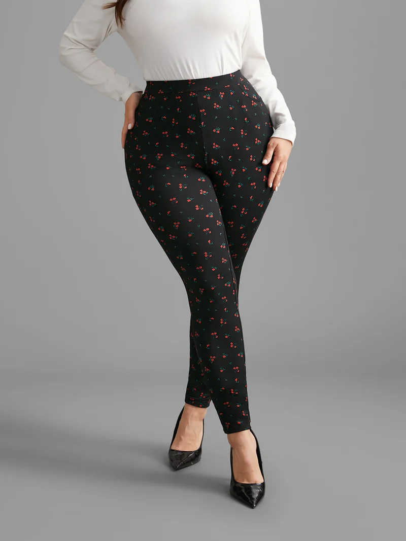 Ditsy Floral Pocket Skinny Leggings