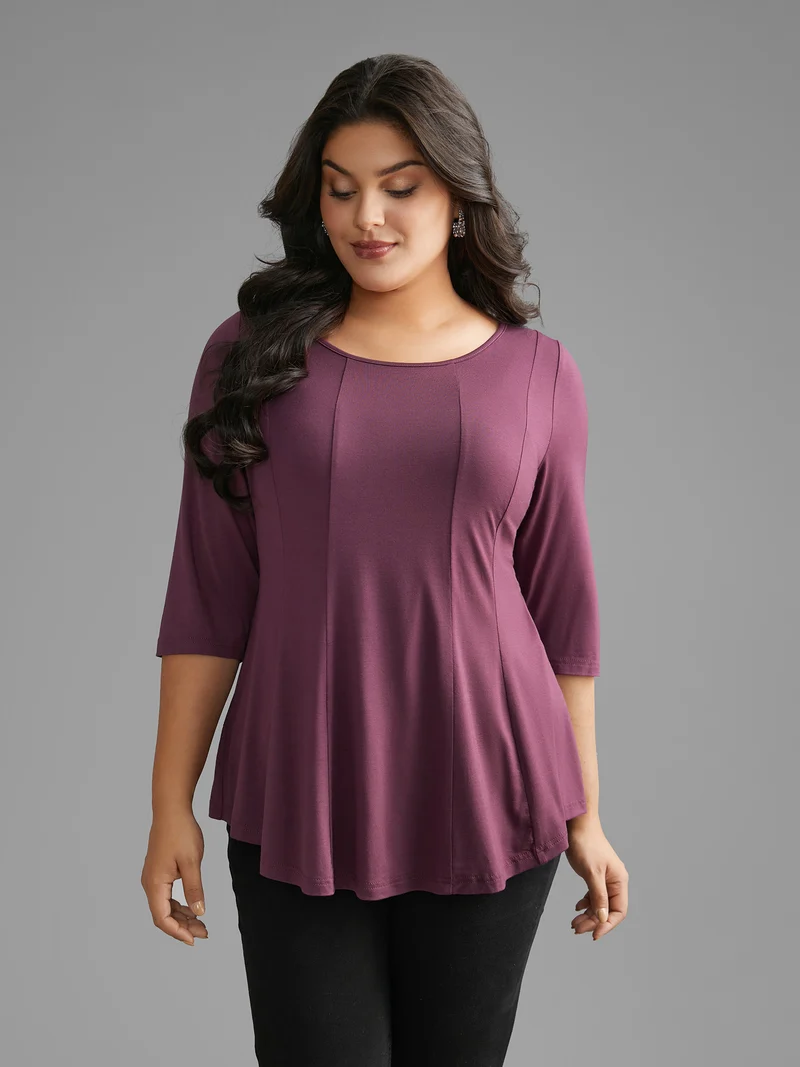 Supersoft Essentials Round Neck Stretchy T-shirt