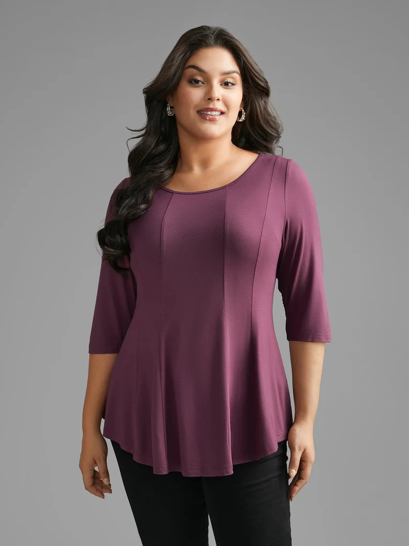 Supersoft Essentials Round Neck Stretchy T-shirt