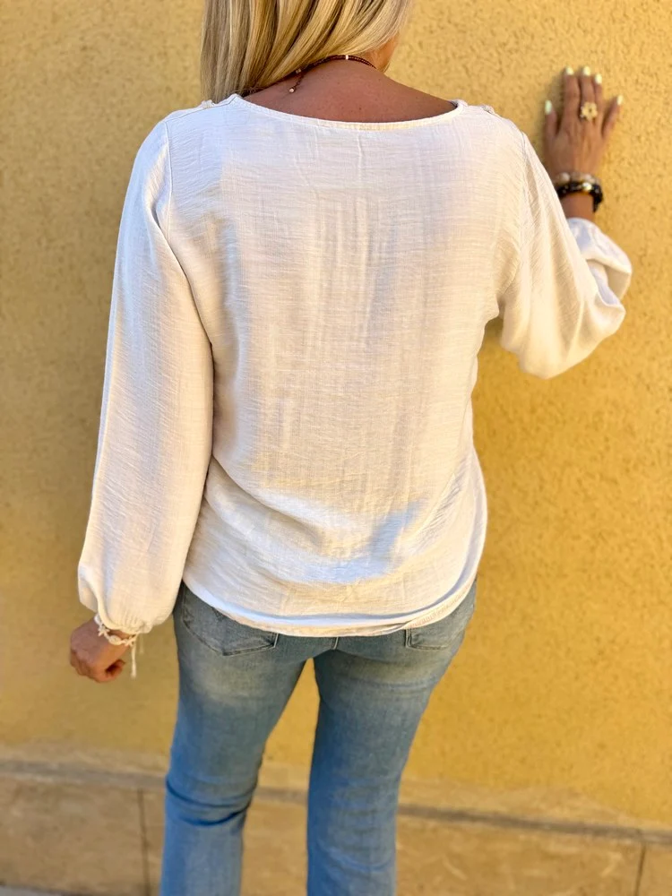 Tunique Clara beige clair