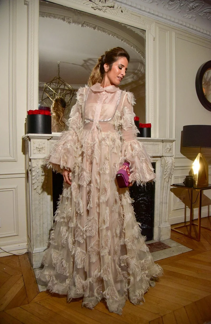 Vente Robe Bellah plume ivoire