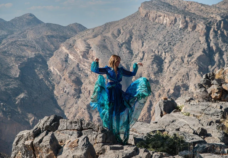 Vente Robe Alila bleu et verte