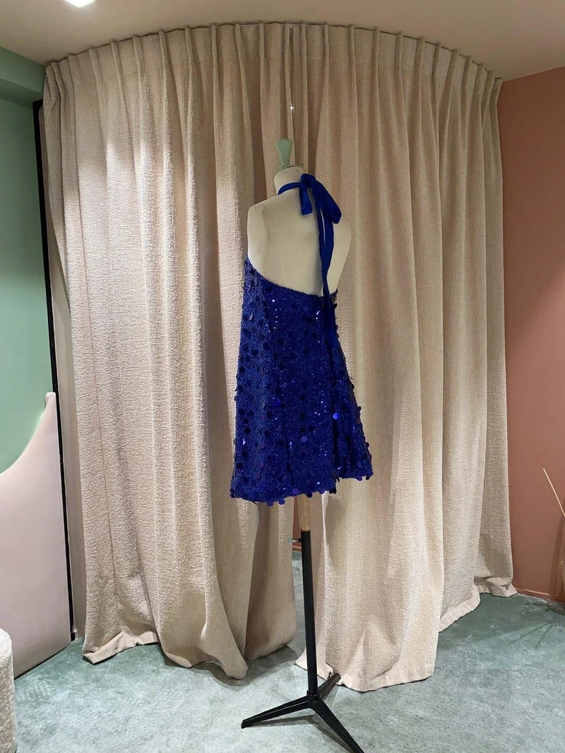Vente Robe Ines bleu electrique
