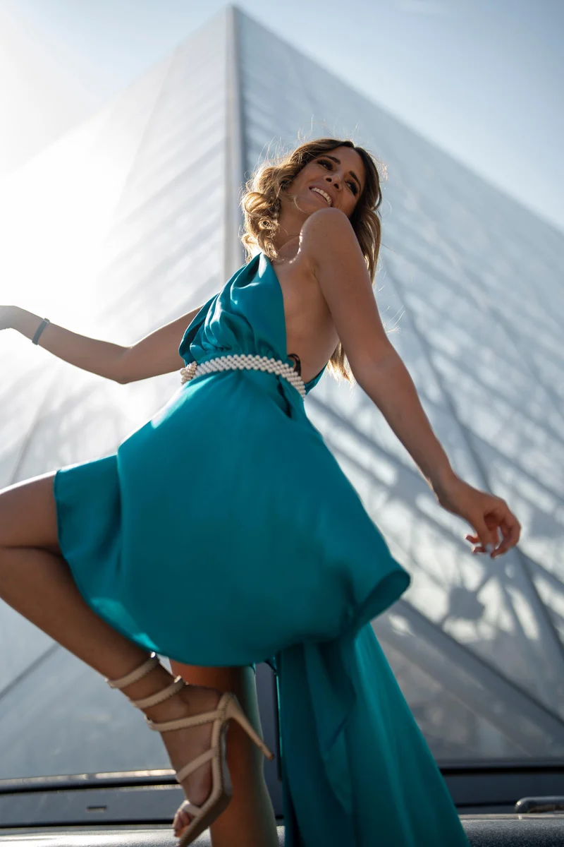 vente Robe Cappadocia verte