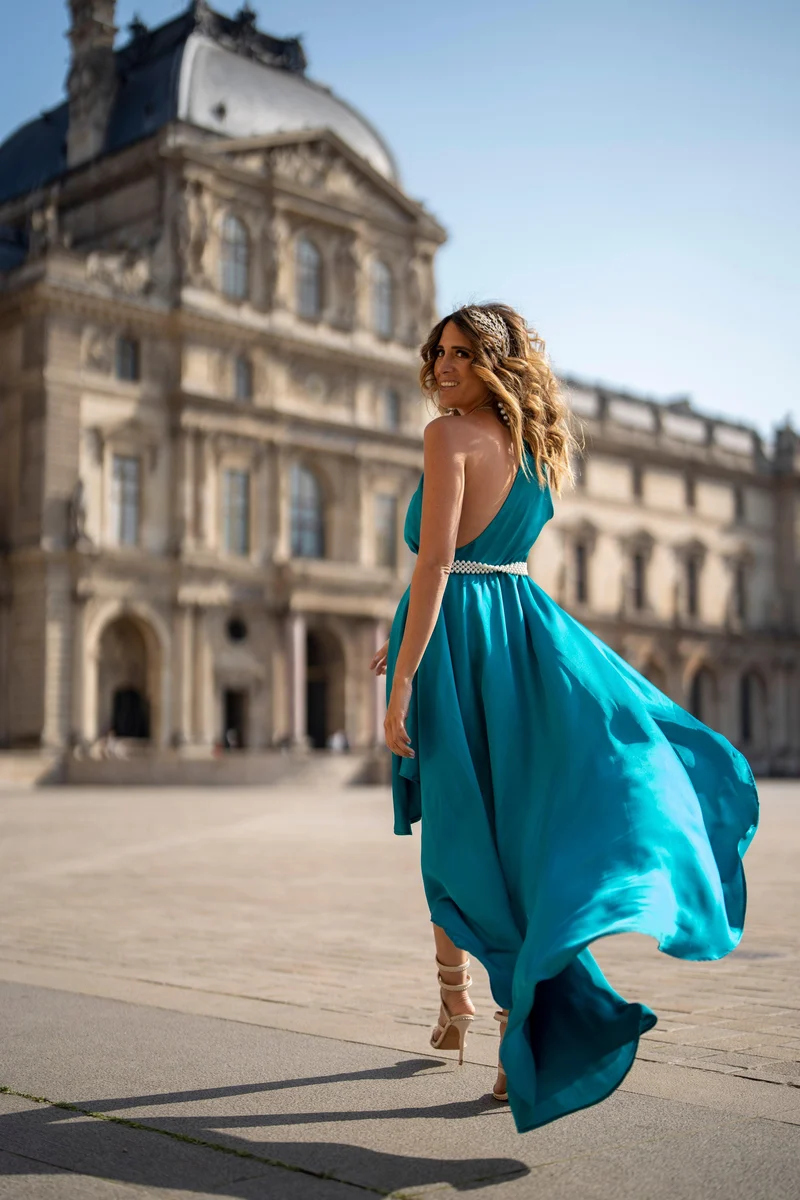 vente Robe Cappadocia verte