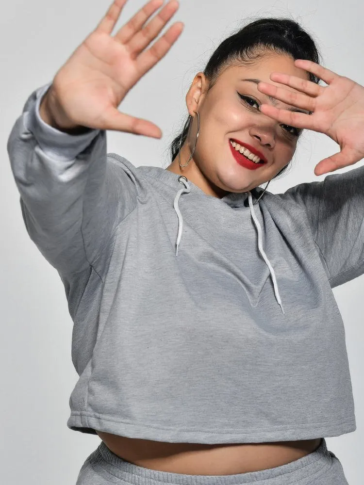 Solid Hoodie Sports Co-ords