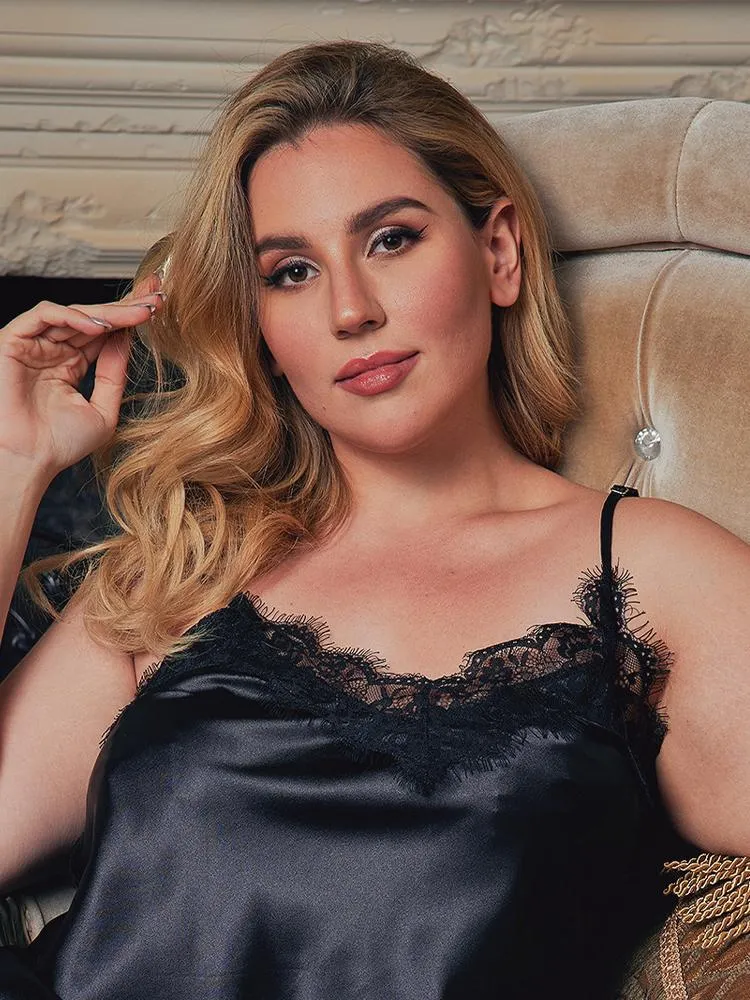 Lace Backless Loungewear Suits