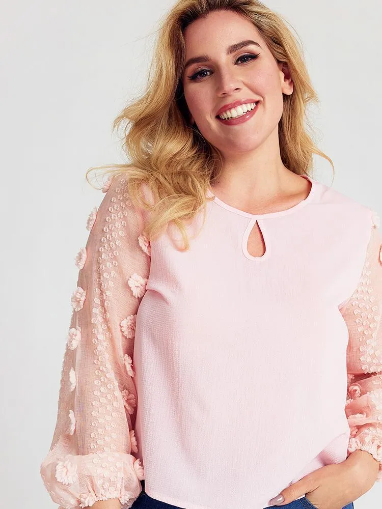 Cut out Solid color Tops