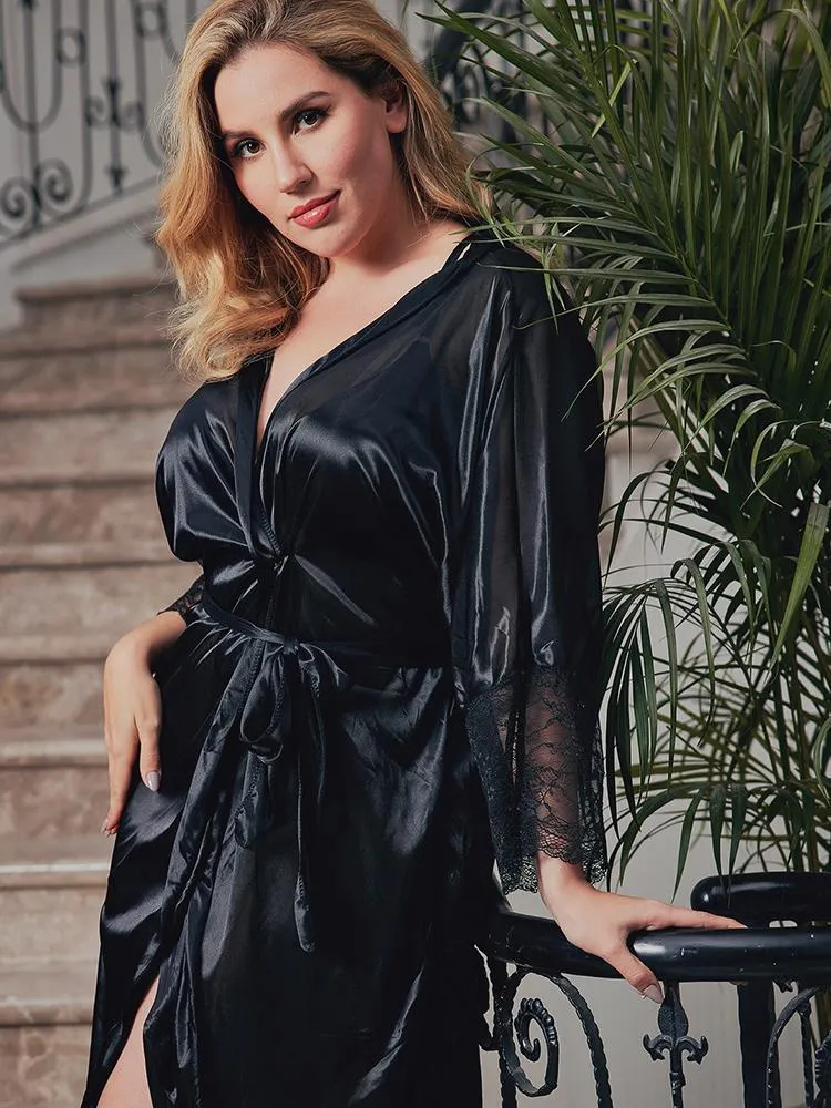 V-neck Lace Dresses